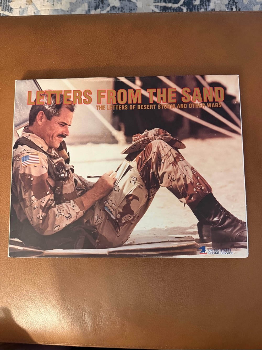 USPS Letters From The Sand Book With Stamp Packet